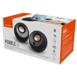Creative Høyttaler|Stemmeassistenter|Pebble V3 Datahøyttaler med Bluetooth