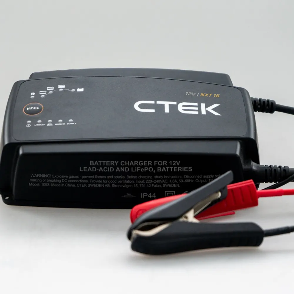 Ctek Biltilbehør|Batteriladere|NXT 15 Smart batterilader 12 V 15 A