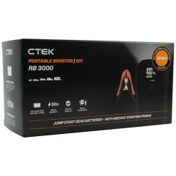 Ctek Biltilbehør|Batteriladere|RB 3000 Startbooster 59,2 Wh