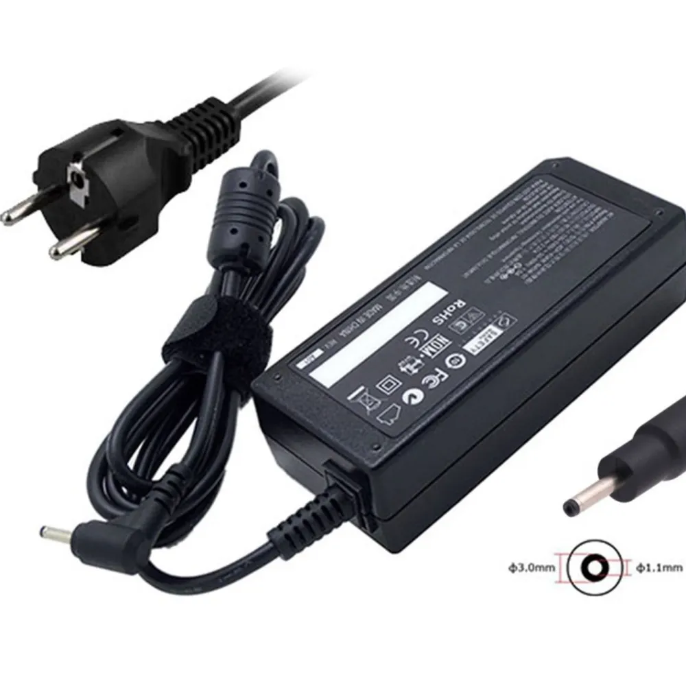 Kjell Tilbehør Til Bærbar Pc|Datamaskinlader 19 V 45 W 3,0 x 1,1 mm