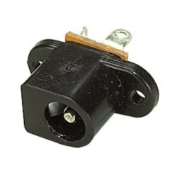 Kjell Strømadaptrer|Svakstrøm|DC-kontakt for kabinettmontering 5,5x2,1 mm 2,1 mm