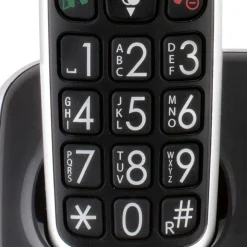 Kjell Fasttelefoni|DECT-telefon Alecto FX-6020 (2 hodetelefoner + basestasjon)