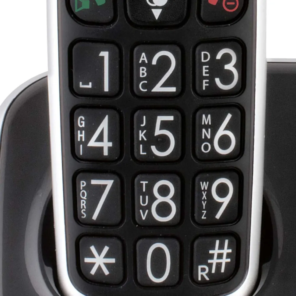 Kjell Fasttelefoni|DECT-telefon Alecto FX-6020 (2 hodetelefoner + basestasjon)