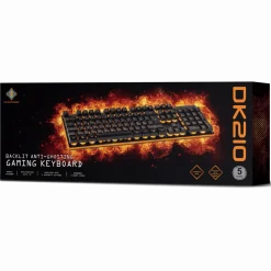 Deltaco Tastatur|Gaming Tastatur|DK210 Gamingtastatur
