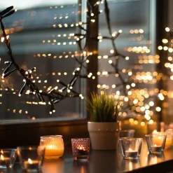 Deltaco Smart Belysning|Lyslenker|Smart Home Lyslenke Hvit 80 LED 10 m