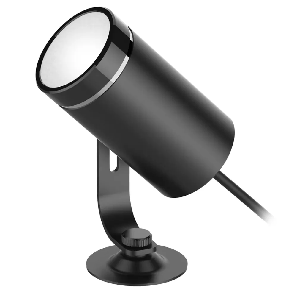 Deltaco Smart Belysning|Utendørs Belysning|Smart Home Spotlight RGB 500 lm 2-pk.