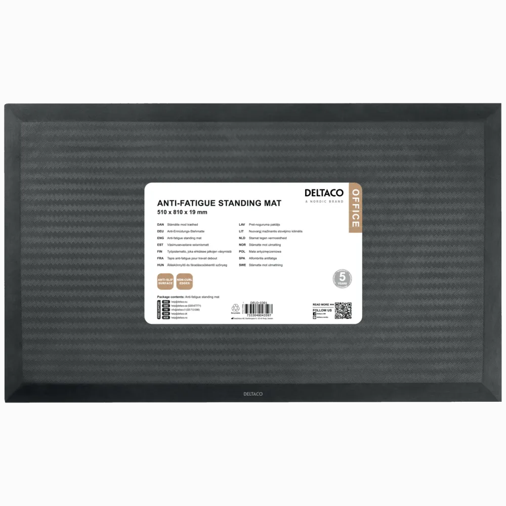 Deltaco Datatilbehør|Ergonomi|Ståmatte