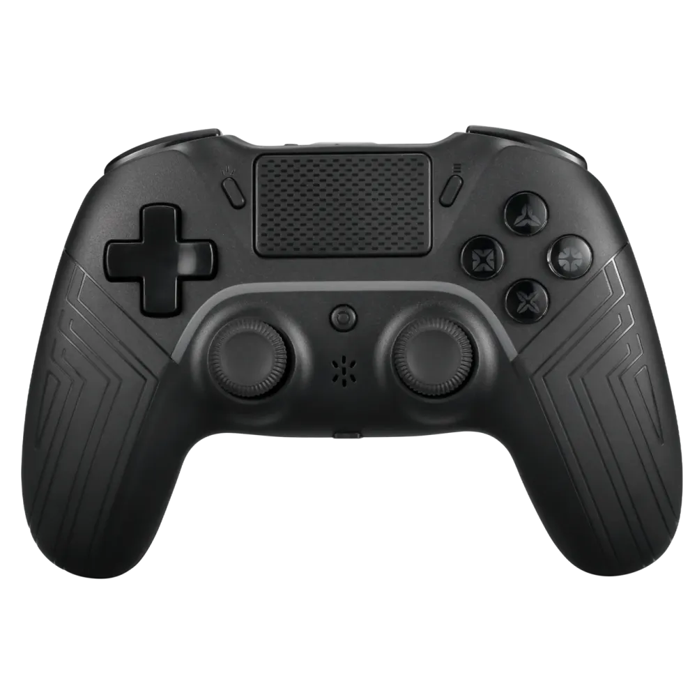 Deltaco Håndkontroller|Trådløs håndkontroller for PS4 og PC Svart