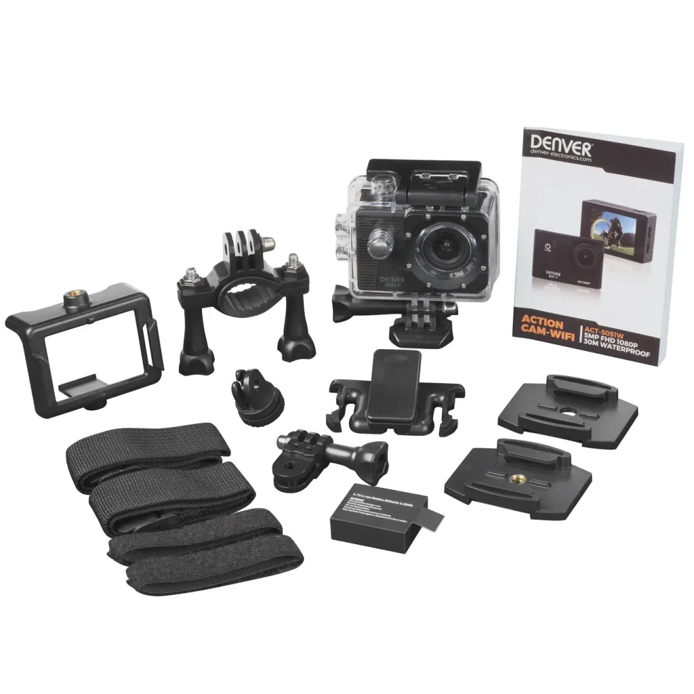 Denver Foto Og Video|ACT-5051W Actionkamera Full HD med wifi