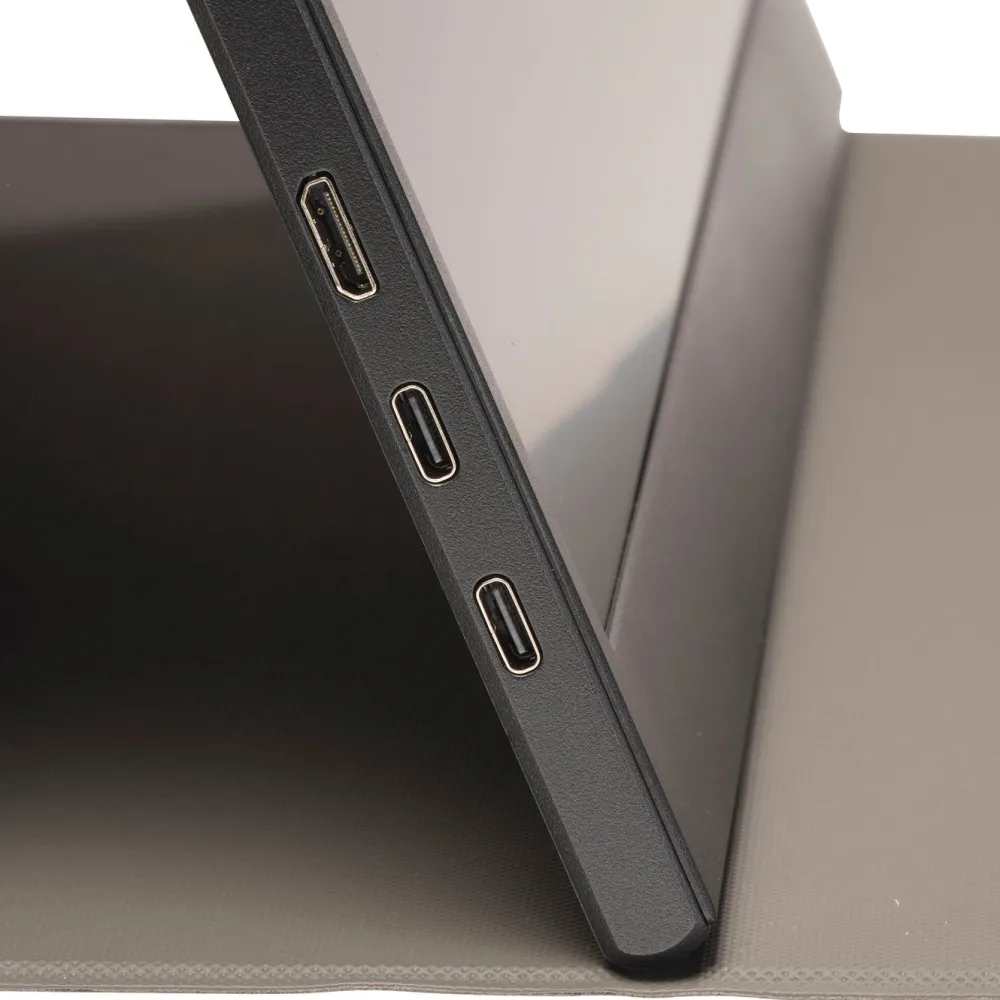Denver Dataskjermer|Bærbar Full HD-skjerm med USB-C og IPS-panel 15,6"