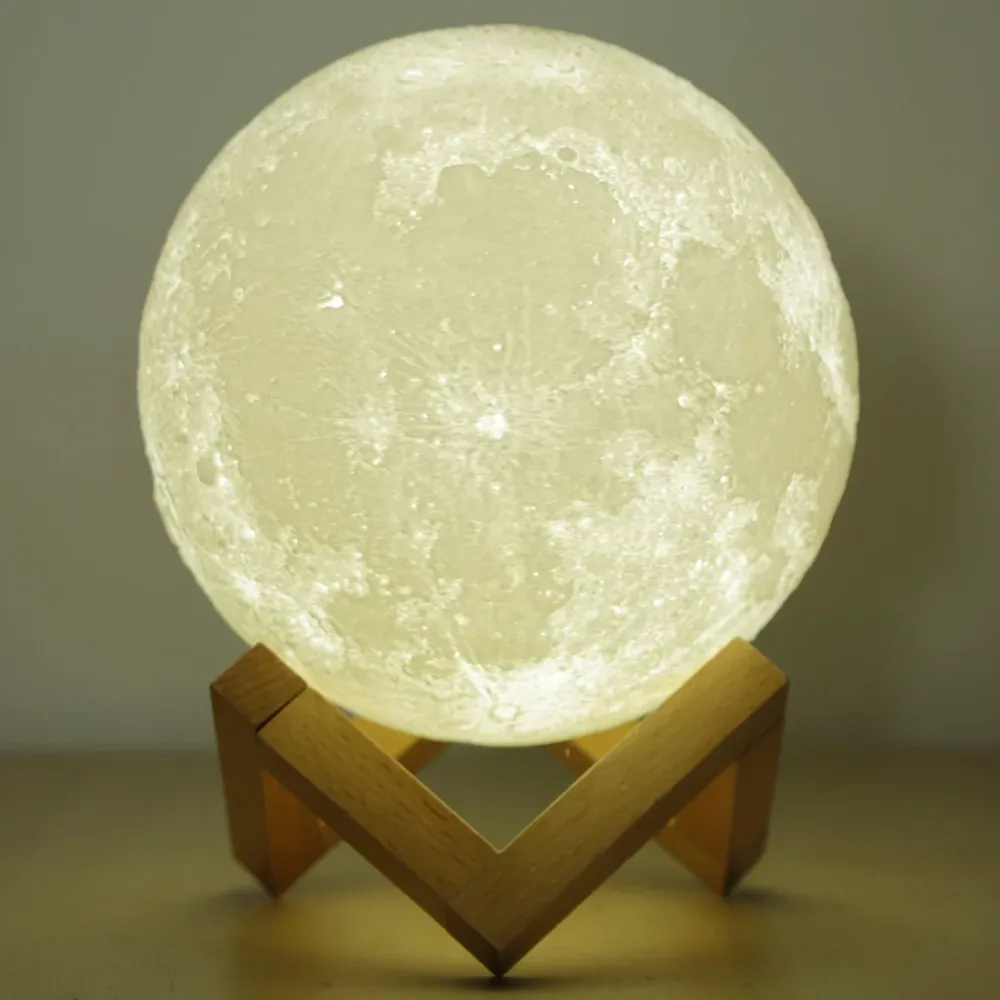 Denver Nattlamper|Høyttaler med 3D moon-design