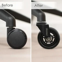 Desire2 Datatilbehør|Ergonomi|Gummihjul for kontorstoler 5-pk. 22 mm