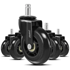 Desire2 Datatilbehør|Ergonomi|Universalhjul for kontorstoler 5-pk.