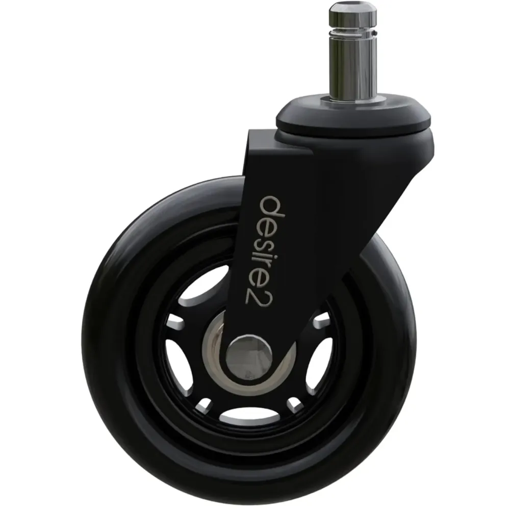 Desire2 Datatilbehør|Ergonomi|Universalhjul for kontorstoler 5-pk.