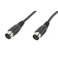 Kjell Lyd- & Videokabler|DIN-kabel 5-polet 1,5 m