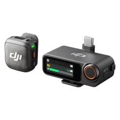 DJI Mikrofoner|Mic 3 trådløst mikrofonsystem 1 TX + 1 RX