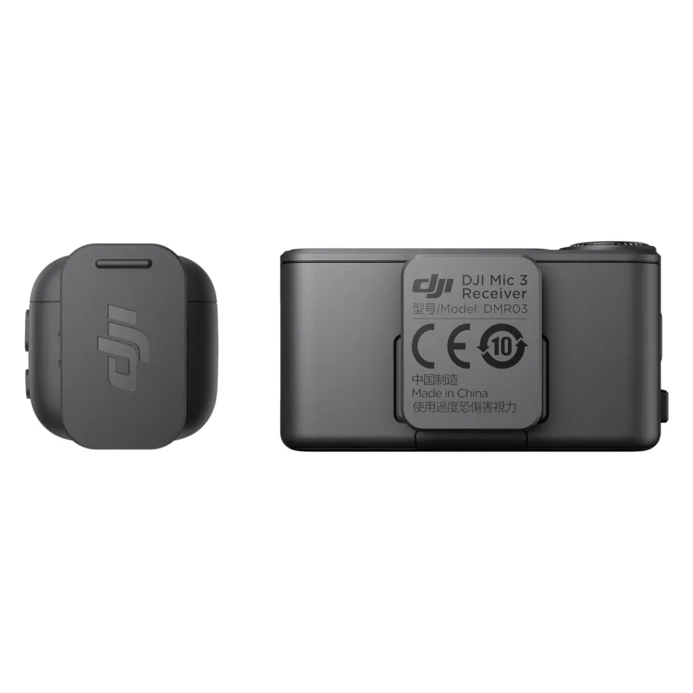 DJI Mikrofoner|Mic 3 trådløst mikrofonsystem 1 TX + 1 RX