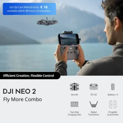 DJI Fritid|Droner|Neo 2 Fly More Combo RC-N3