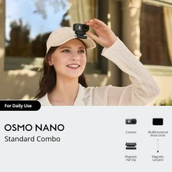 DJI Foto Og Video|Osmo Nano actionkamera 128 GB