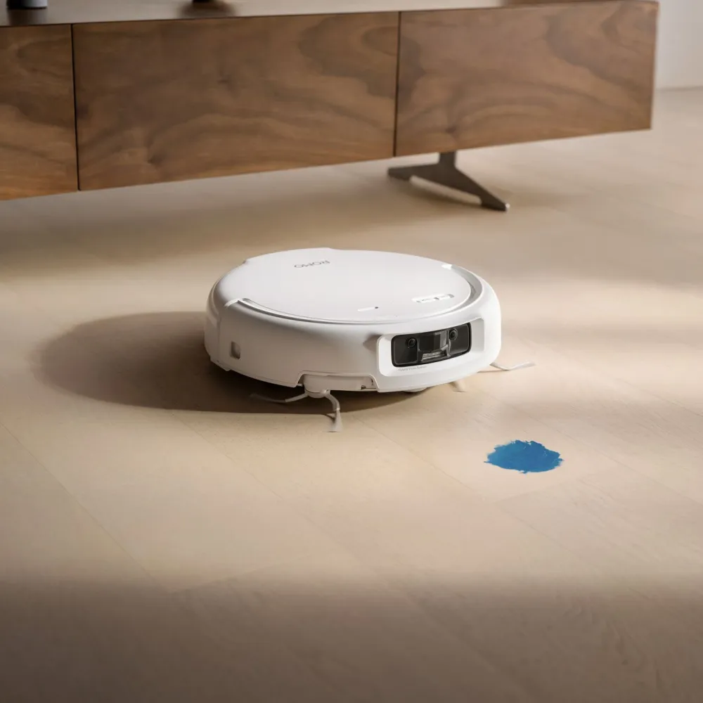 DJI Rengjøring|Robotstøvsuger|ROMO S – Robotstøvsuger og mopp med 3D LiDAR Water Tank Version