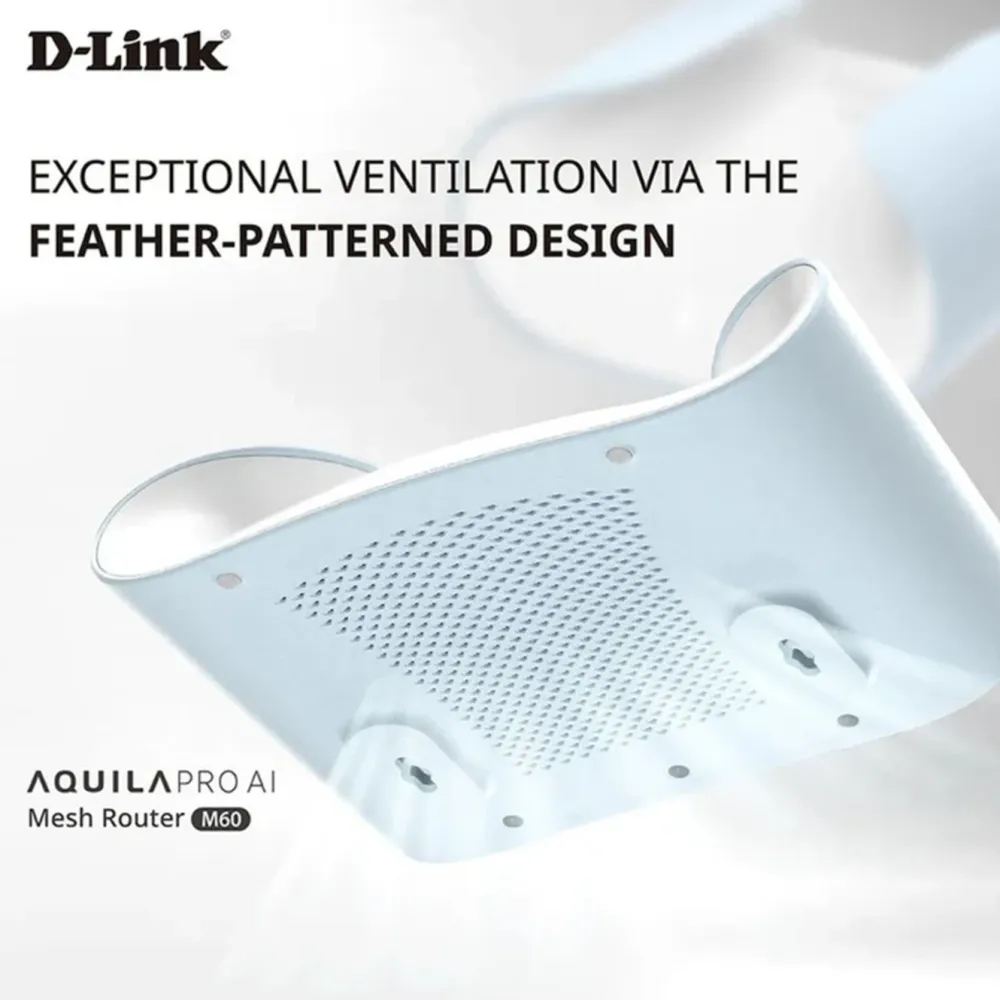 D-Link Wifi-Routere|Aquila Pro AI AX6000 Wifi 6 Smart Mesh-ruter