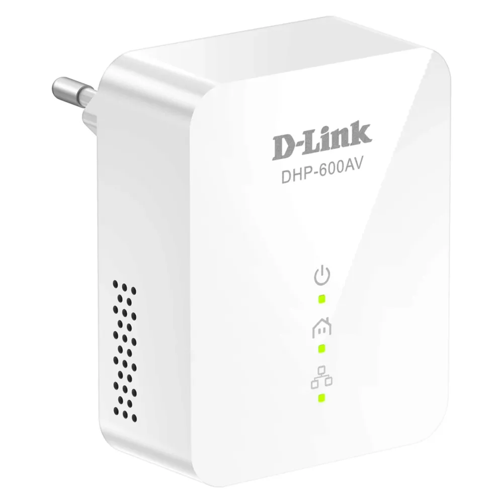 D-Link Kablet Nettverk|DHP-601AV Homeplug 1 Gb/s 2-pk.
