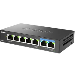 D-Link Kablet Nettverk|DMS-107 Multi-Gigabitswitch 7-porter