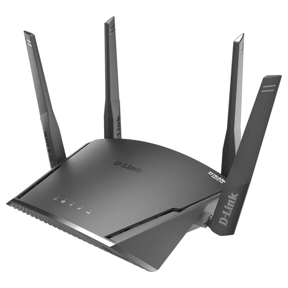 D-Link Wifi-Routere|EXO DIR-1960 Trådløs ruter AC1900