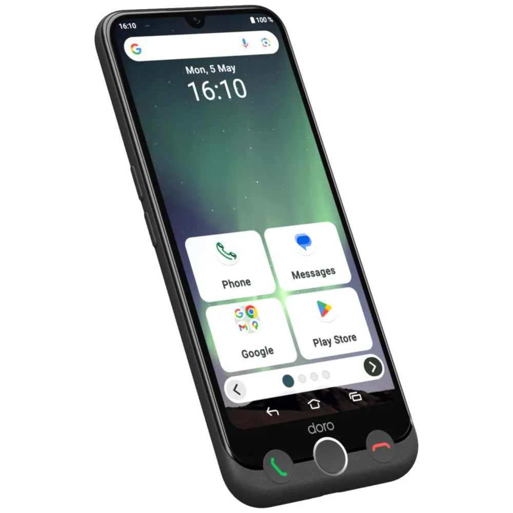 Doro Mobiltelefoner|Aurora A31 smarttelefon Grafittgrå