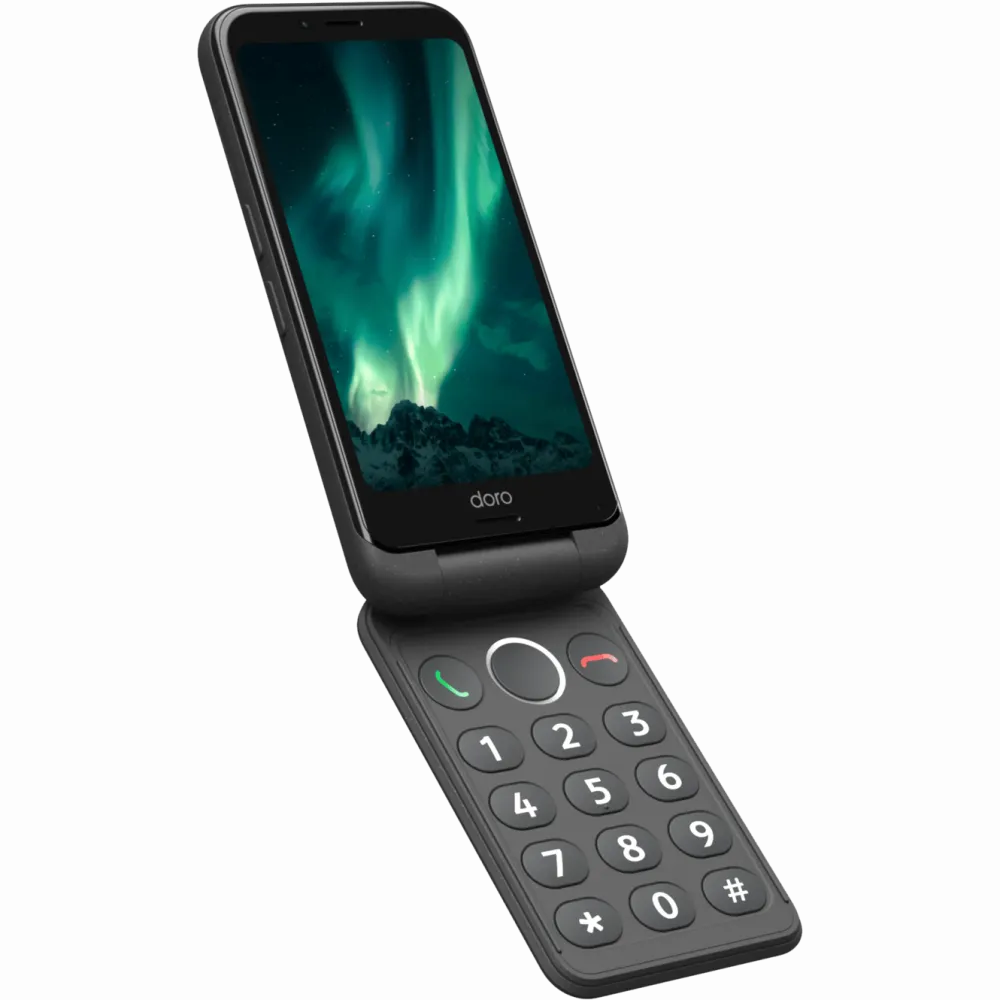 Doro Mobiltelefoner|Aurora A21 smarttelefon Grafittgrå