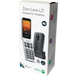 Doro Mobiltelefoner|Leva L21 mobiltelefon 4G