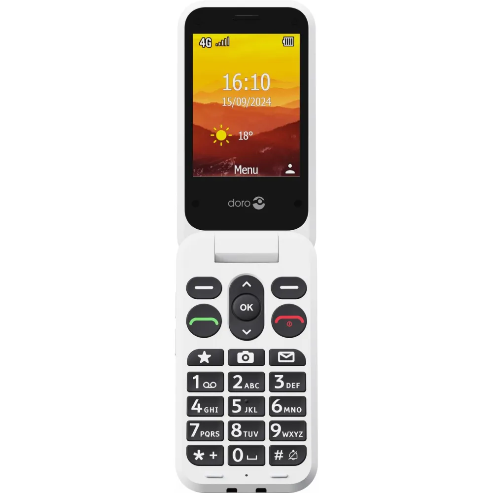 Doro Mobiltelefoner|Leva L21 sammenleggbar mobiltelefon