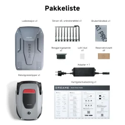 Dreame Hage|Gressklippere|A1 Pro Robotgressklipper 2000