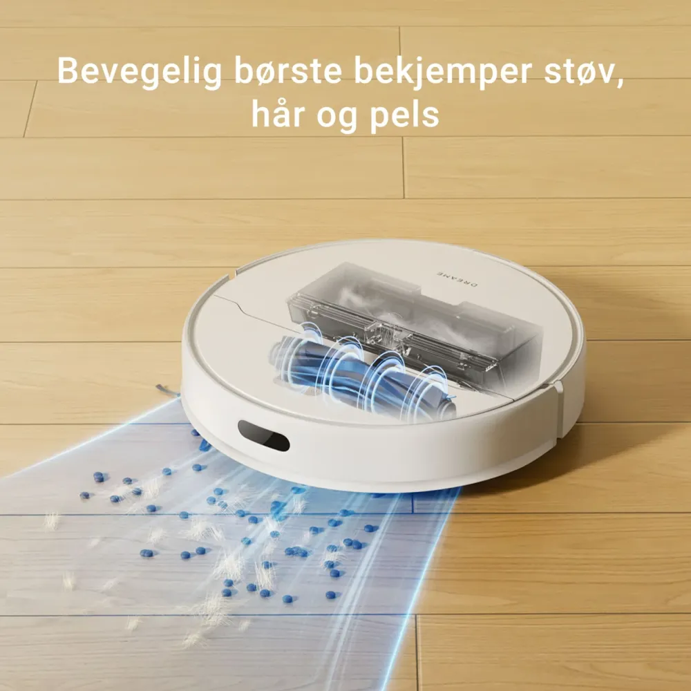 Dreame Rengjøring|Robotstøvsuger|D9 Max Gen. 2 robotstøvsuger