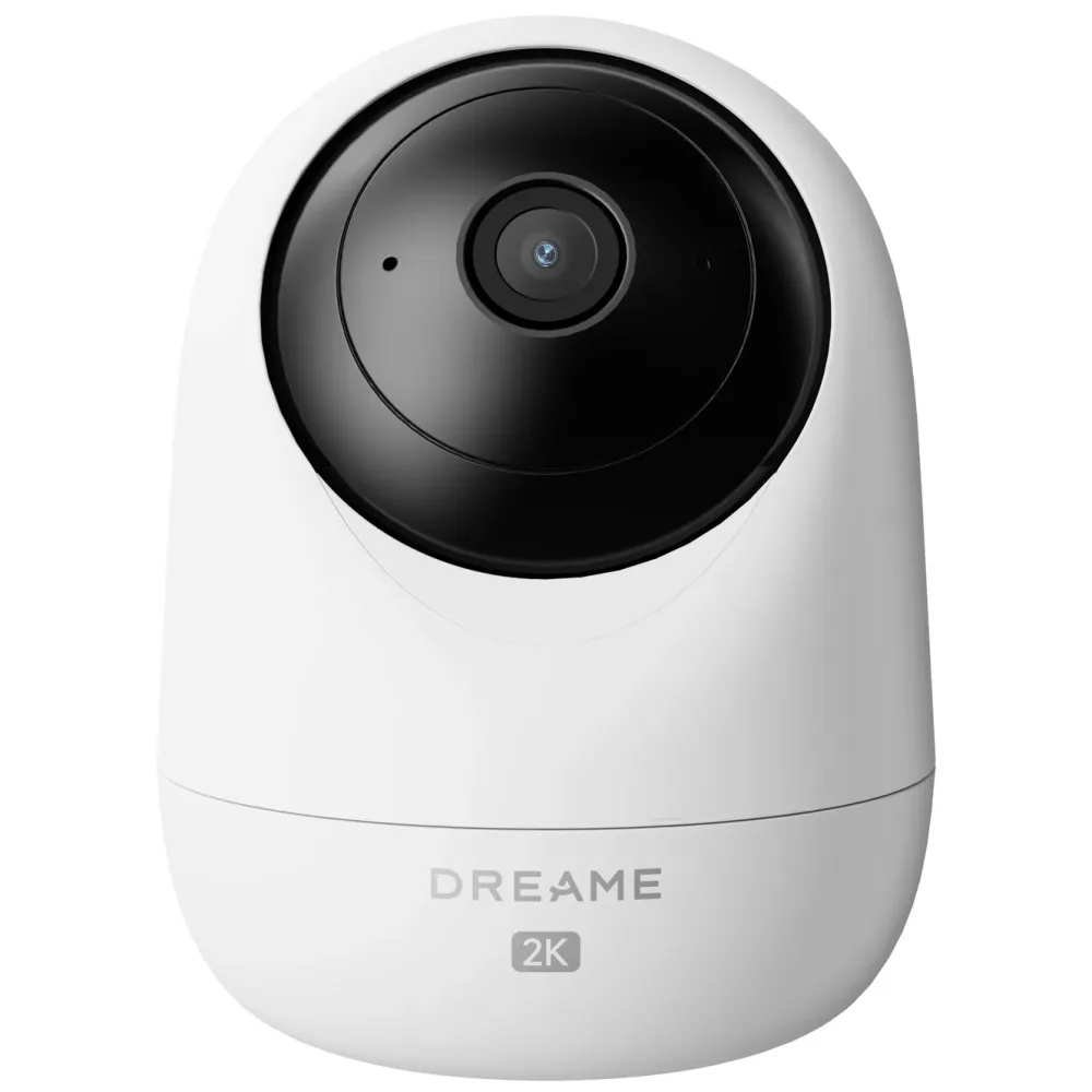 Dreame Kameraovervåking|NAVO Care 1 InCam innendørskamera med 2K og 360° rotasjon Hvit