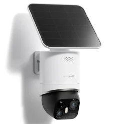 Dreame Kameraovervåking|NAVO Elite 1 OutCam utendørskamera med doble linser Hvit