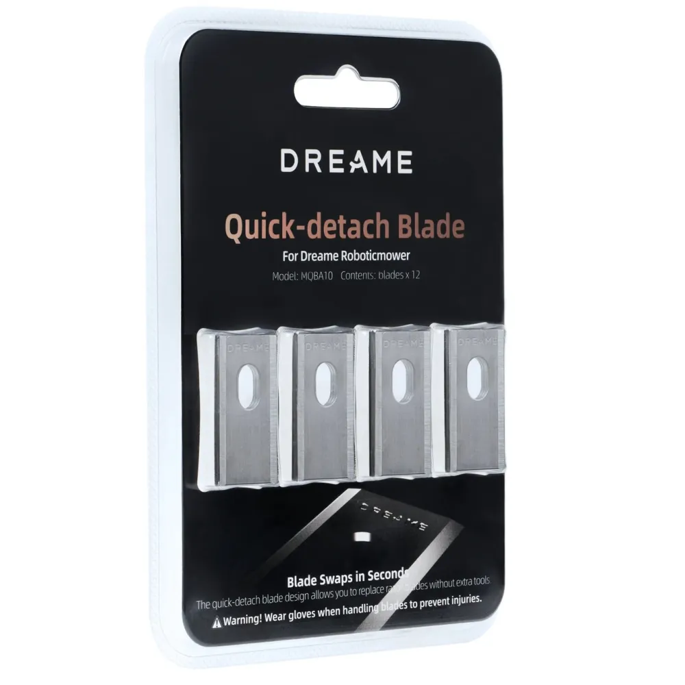 Dreame Hage|Gressklippere|Reservekniver for robotgressklippere A1/A2, 12-pakk