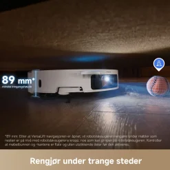 Dreame Rengjøring|Robotstøvsuger|X50 Ultra Robotstøvsuger Hvit