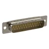 Kjell Datamaskinkomponenter|D-sub til lodding DB25 Hann
