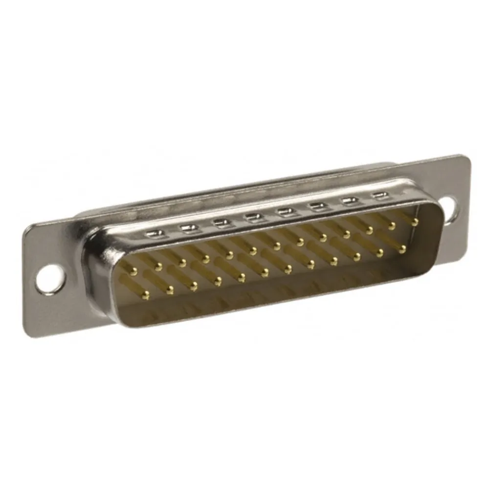 Kjell Datamaskinkomponenter|D-sub til lodding DB25 Hann