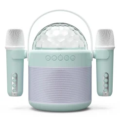 Kjell Høyttaler|Stemmeassistenter|Duet – karaokemaskin med to mikrofoner