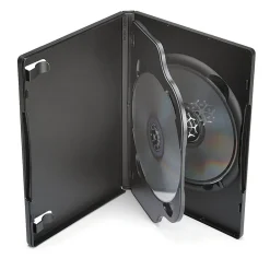 Kjell Datatilbehør|Ergonomi|DVD-omslag dobbelt, 5-pk.