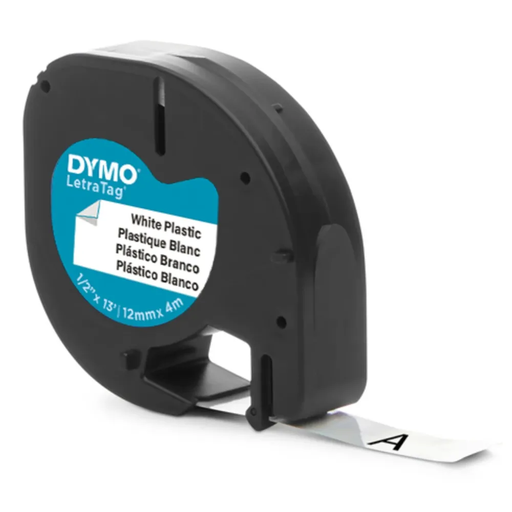 Dymo Merking|Letratag merketape av plast 12 mm