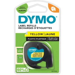 Dymo Merking|Letratag merketape av plast 12 mm