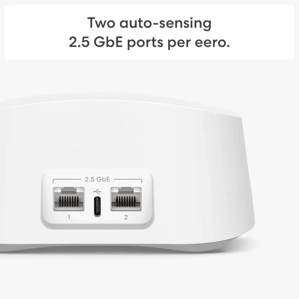 eero Mesh|Wifi-Routere|7 BE5000 Wifi 7 mesh-ruter 1-pk.