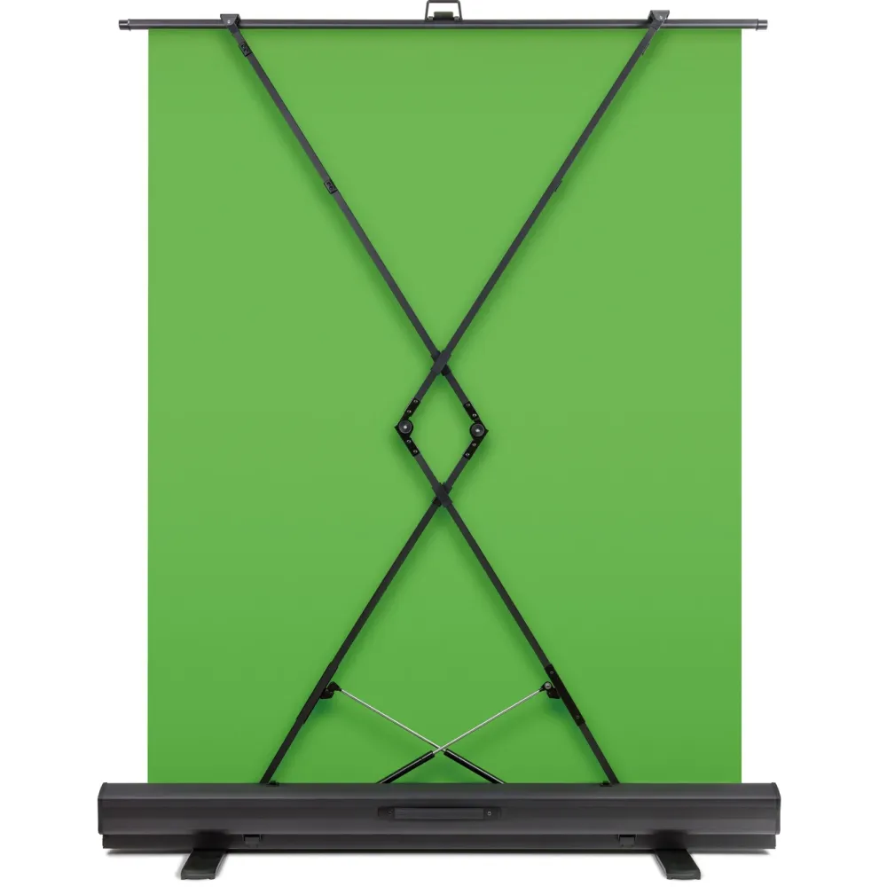 Elgato Foto Og Video|Streaming|Green Screen med sammenleggbart stativ