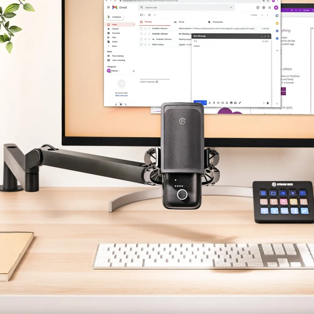 Elgato Streaming|Mikrofoner|Wave Arm LP Mikrofonarm