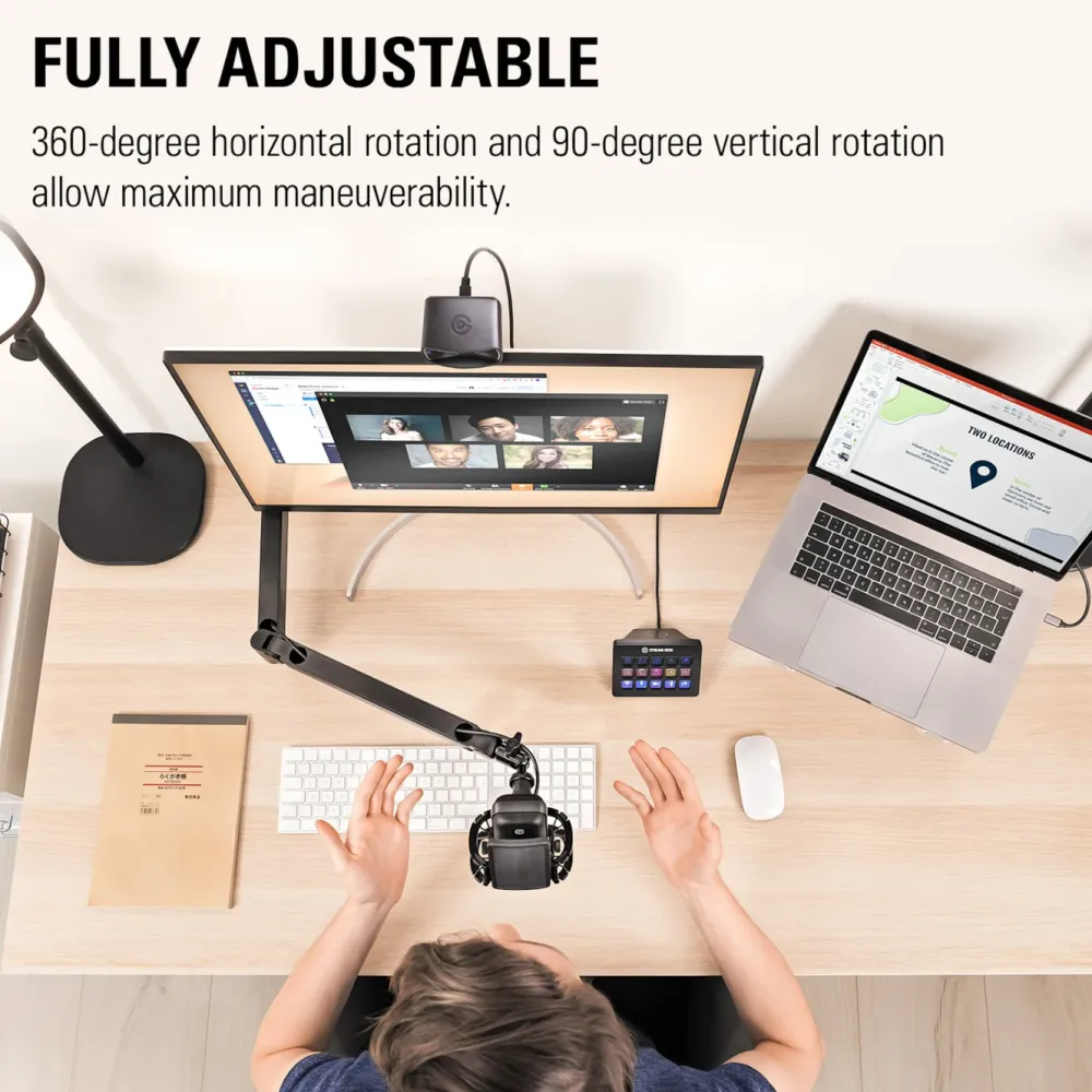 Elgato Streaming|Mikrofoner|Wave Arm LP Mikrofonarm