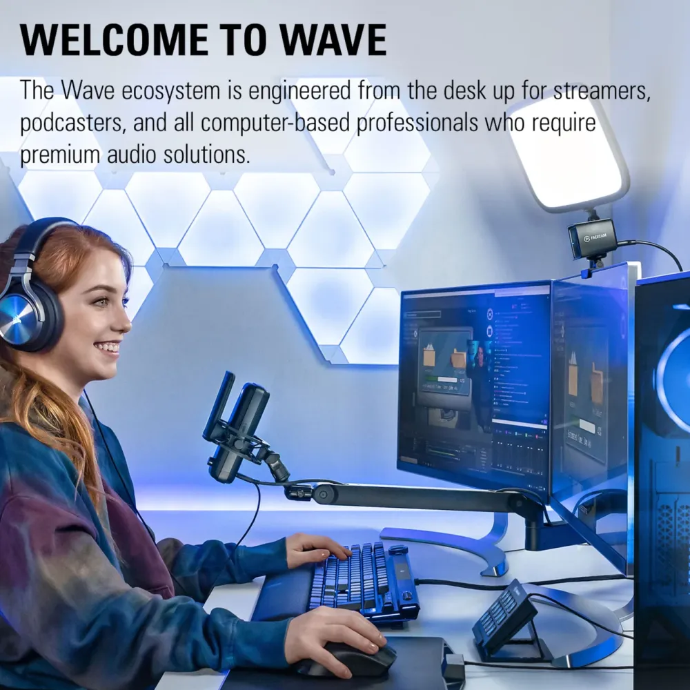 Elgato Streaming|Mikrofoner|Wave Arm LP Mikrofonarm