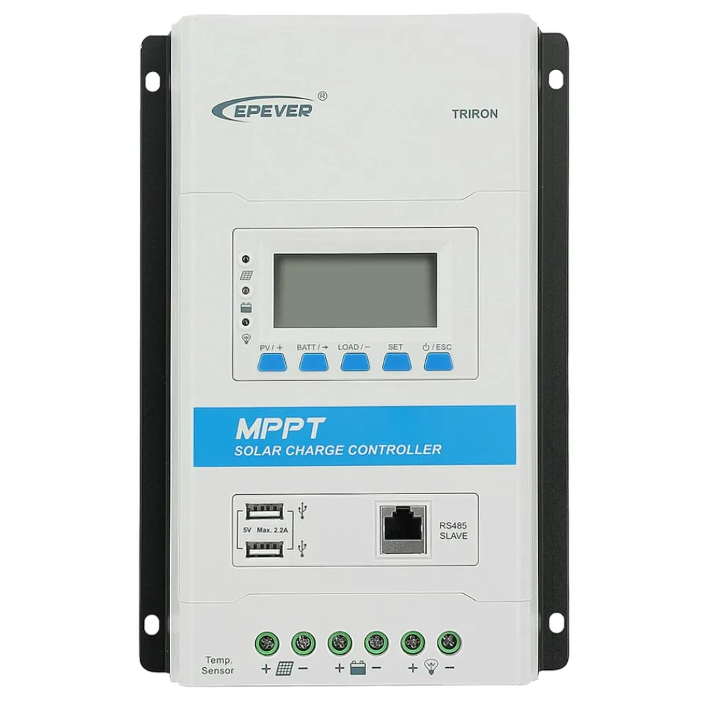 Epever Solceller Og Strømforsyning|Triron 2210N Solcelleregulator 20 A